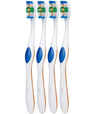 Colgate 360 Soft Compact Toothbrush - Pack of 4 | Whole Mouth Clean | Colors Vary - Buy Online on GoSupps.com