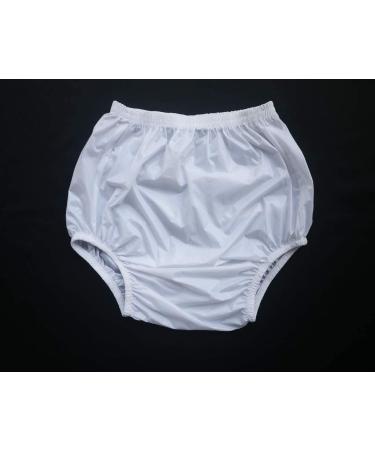 Haian Adult Incontinence PVC Pull-on Pants - Small White (3 Pack) - Buy Online on GoSupps.com