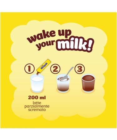 BOISSON CHOCOLAT CACAO NESQUIK FABRIQU E PAR NESTLE EU CONSERVATION LONGUE (60 Sachets x 13.5g) - Buy Online on GoSupps.com