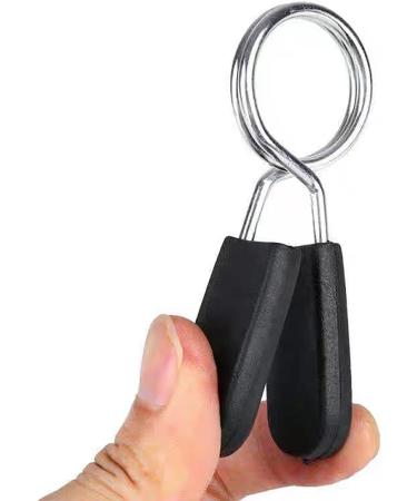 Wudqiji 25mm Dumbbell Clamps - Set of 4 Heavy-Duty Spring Closures for Weight Lifting & Exercise | Universal Fit 28mm - Buy Online on GoSupps.com