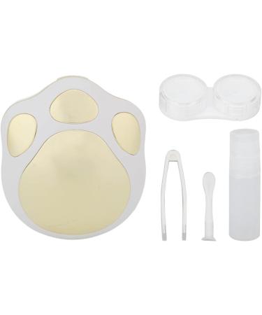 Cartoon Style Contact Lens Container - Light Portable & Safe Travel Protection - Durable Plastic for Disposables (Gold) - Buy Online on GoSupps.com