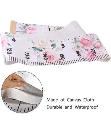 Baby Growth Chart Ruler Kids Growth Chart Wall Ruler for Measure Childrens Height Changes 200cm x 21cm - Buy Online on GoSupps.com