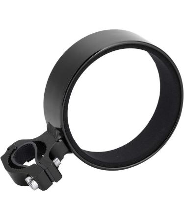 Bike Handlebar Cup Holder - Aluminum Alloy Water Bottle/Tea/Coffee Mount Clamp - Cycling Accessory in Black - Buy Online on GoSupps.com