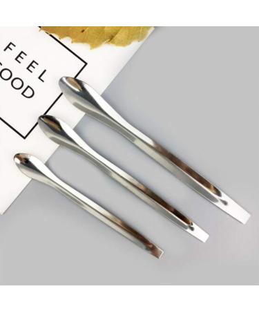 HEALLILY 3PCS Metal Makeup Spatula Set - Beauty Scoop for Face Masks Lipstick and Cosmetic Powder | Ideal for Flawless Application - Buy Online on GoSupps.com
