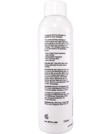 Me You Us 150ml Natural Warming Massage Oil - Ignite Passion with Soothing Warmth for Intimate Sensations - Buy Online on GoSupps.com
