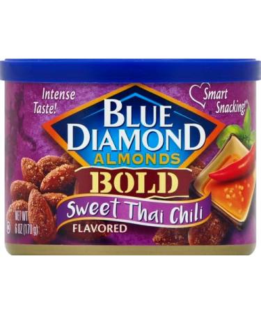 Blue Diamond Almonds 6 Oz./ 170 g (Sweet Thai Chili) - Buy Online on GoSupps.com