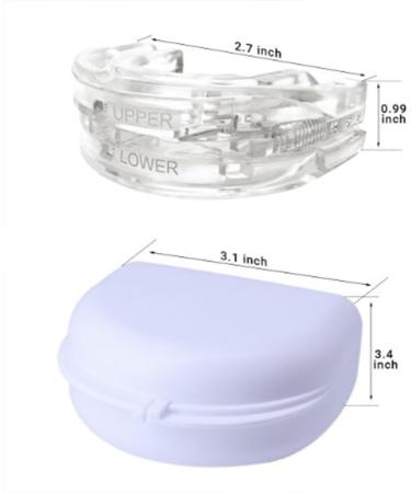 Zcomfort Snoring Aid Z Comfort Anti Snore Mouth Guard Zcomfort Snoring Mouthpiece Zcomfort Anti Snoring Mouthguard Snoring Mouth Guard Sleep Better Anti Snoring Devices for Men & Women (1Pcs) - Buy Online on GoSupps.com
