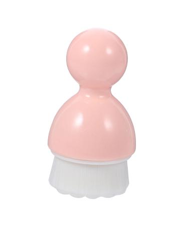 Healeved 1pc Cleansing Brush Portable Facial Brush Face Brush Handheld Facial Brush Practical Facial Brush Makeup Removal Brush Cleaning Facial Brush Face Washing Brush Female Facial Brush