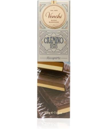 Venchi Double-Flavoured Cremino Chocolate Bar 200g | Gluten-Free Delight - Buy Online on GoSupps.com