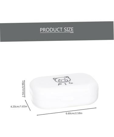 Partykindom 60-Piece Contact Lens Holder Kit - Eye Lens Container & Case for Safe Storage - Buy Online on GoSupps.com