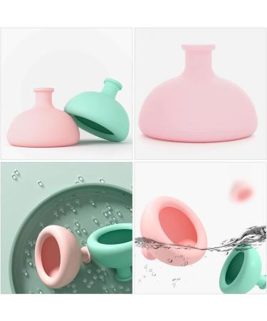 Bobby Remover Soft Palm Cup Set | Silicone Toddler & Infant Sputum Remover | Pressure Drum Massage Tool for Digestion | 2Pcs Burping & Phlegm Remover - Buy Online on GoSupps.com
