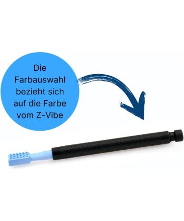 ARK Z-Vibe Vibrator Set with 3 Attachments | Oral Stimulator & Sensory Tool for Language Support - Black - Buy Online on GoSupps.com