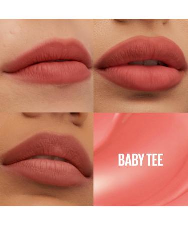 Maybelline New York - Superstay Teddy Tint Set - 3 Teddy Tint Lip Blushes - Melted Matte Effect - Long-Lasting Hold - Shades: Baby Tee Petalcore Wild at Heart - Buy Online on GoSupps.com