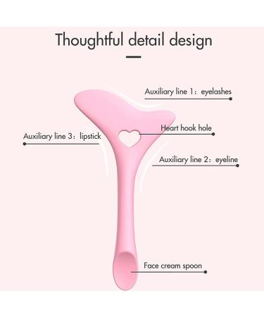 Silicone Aid Stencils Wing Tips Reusable Silicone Tool Mascara Drawing Aid Makeup Tool Applicator Tool () - Buy Online on GoSupps.com