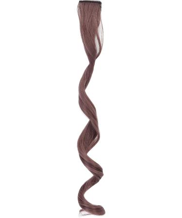 Gray Clip-in Hair Extensions No Trace Clip-in Hair Extensions Lifelike Length 55cm Width 4cm Hairpieces Multiple Colors for Women Daily School (Milky Lavender) - Buy Online on GoSupps.com