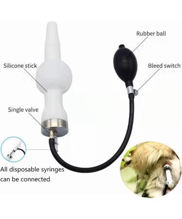 Amhuui Dog Artificial Insemination Kit Semen Booster Professional Dogs Artificial Insemina Syringe for 20-40KG Dogs Corgi Semen Device Canine Insemination Bulldog Insemination Tools - Buy Online on GoSupps.com