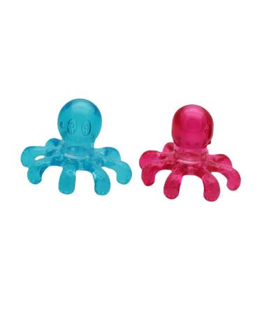 FRCOLOR 8 STK Massage device Head massage tingling portable shampoo device scalp tool comfortable head scratch head accessories household head gripper hair jewelry older plastic