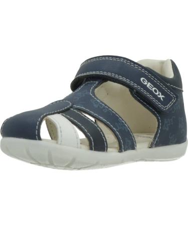 Geox Baby Boy's B Elthan Sandal 2.5 UK Child Lt Navy