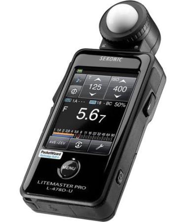 Sekonic LiteMaster Pro L-478D-U Light Meter with Deluxe Case - 401-474 - Buy Online on GoSupps.com