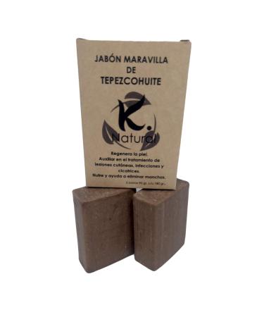 KNatural Tepezcohuite Soap - Skin Care Brightening & Regenerating Made in Mexico - Best International Shipping - Buy Online on GoSupps.com