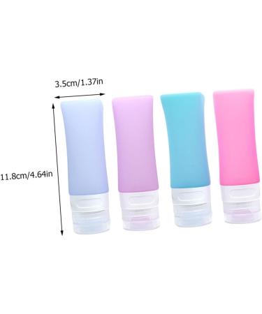 minkissy 2 Sets Travel Bottle Shampoo Travel Container Travel Containers Travel Lotion Container Toiletry Bottle Travel Toiletries Refillable Container Oil Pump Bottle Head: Plastic Liquid - Buy Online on GoSupps.com