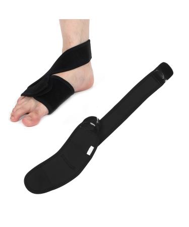 Brrnoo footy orthosis soft foot lifter support for foot varus valgus adjustable drop footrest for day and night men and women (right)