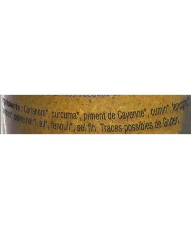 Ayur-Vana Kari Madras Organic Curry Strong 45g - Buy Online on GoSupps.com