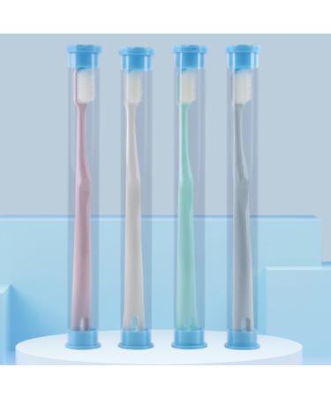 Buy Healvian Eco-Friendly Charcoal Toothbrushes 4 Pack Plastic-Free Organic Bristles for Women - Buy Online on GoSupps.com