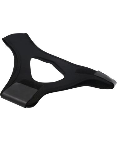 Airflow Jaw Strap Air Flow Jaw Strap Snoring Chin Strap Breathable Unisex Jaw Support Facial Lifting Strap (Black 1PCS) - Buy Online on GoSupps.com