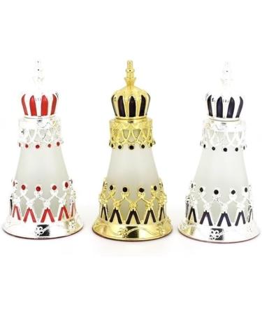 DFJOENVLDKHFE Vintage Patterned Glass Refillable Perfume Bottle Wedding Ladies Gifts (Size : Silver Red Crown Color : 25) Silver Red Crown 25 - Buy Online on GoSupps.com