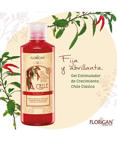 Buy Growth Stimulating Shampoo Chile Cl sico 1lt | Florigan - International Shipping - Buy Online on GoSupps.com