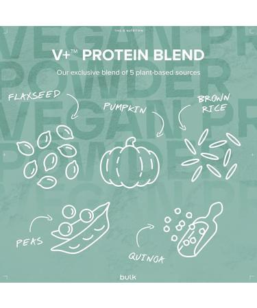 Chocolate Peanut Vegan Protein Powder 500g - Bulk Plant-Based Supplement - Buy Online on GoSupps.com
