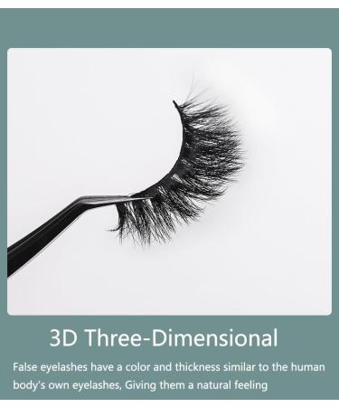 DIY Self-Adhesive 3D False Eyelashes - Natural Curl Thick & Slender - 5 Pairs for Stunning Eye Makeup (Party 01 - Buy Online on GoSupps.com