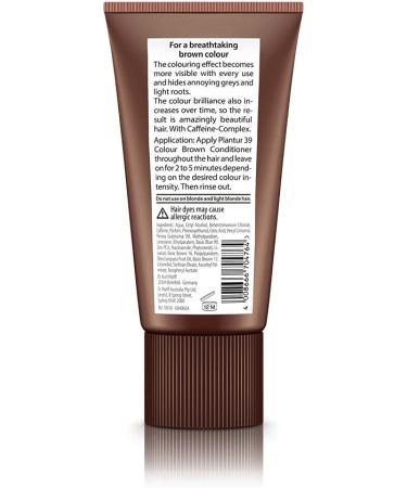 Plantur 39 couleur shampooing phyto pour profond contre la perte de cheveux m nopausique caf ine brun 250 ml - Buy Online on GoSupps.com