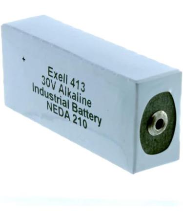 Exell Battery 413A 30V NEDA 210 Premium Alkaline Replacement for 20F20 210 523 8123 & More | International Shipping Available - Buy Online on GoSupps.com