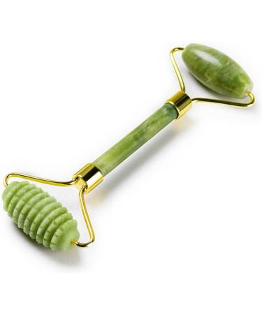 Putova Stay Healthy Jade Roller - Natural Stone Facial Massager Massage Tool No Box - Perfect for a Revitalizing Skincare Routine - Buy Online on GoSupps.com
