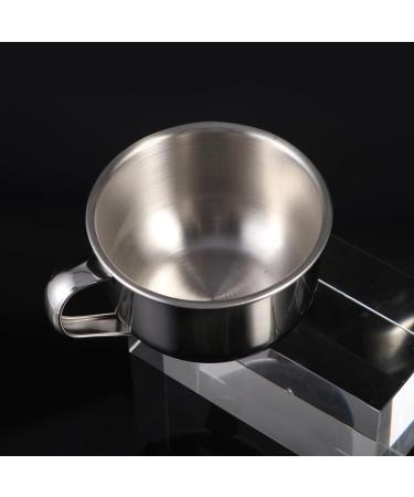 Frcolor Stainless Steel Fairy Razor Shell Headdress - Mini Shaving Cup & Soap Applicator for Men | International Shipping - Buy Online on GoSupps.com