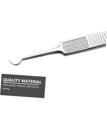 DRESSOOS 6 Pcs Clip Blackhead Extraction Tool Stainless Pimple Remover Extractor Silver Stainless Steel - Buy Online on GoSupps.com