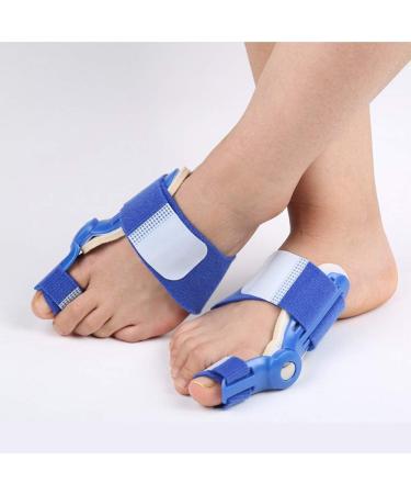 CAZARU Big Toe Corrector 2PCS Set - Day and Night Splint for Foot Corrective Guard, Toe Straightener Wraps - Buy Online on GoSupps.com