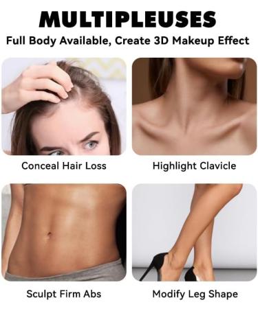 3 Pack Cream Contour & Highlighter & Blush Makeup Set Long Lasting Natural Weightless Buildable Contouring Bronzer Blush Stick Beauty Wand Liquid Highlighter Makeup (Set B) - Buy Online on GoSupps.com