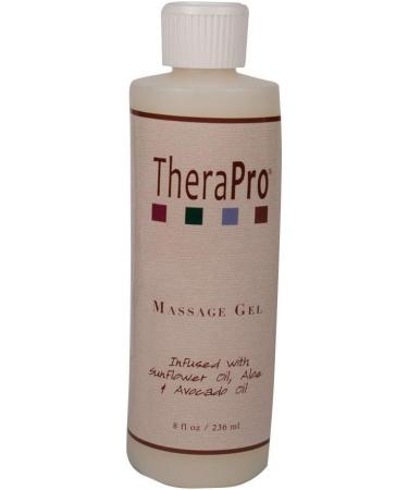 TheraPro Massage Gel - Avocado Oil - Unscented - 8 fl Oz. - Buy Online on GoSupps.com