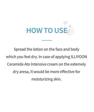 Illiyoont Ceramide Ato Lotion 528ml (17.85oz) - Daily Moisturizing Lotion for All Skin Types - Buy Online on GoSupps.com