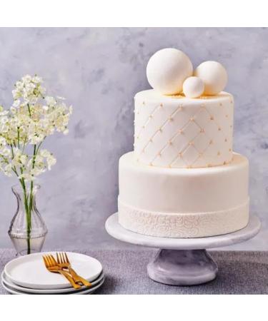 Funcakes Rollfondant Bright White - 1 kg | Easy to Use Smooth Flexible & Gluten-Free Cake Decorating | Halal & Kosher Certified - Buy Online on GoSupps.com