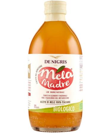  Italian Gourmet E.R. De Nigris Mela Madre Organic Apple Cider Vinegar Set of 3 100% Italian Apples 500 ml + 400 g - Buy Online on GoSupps.com