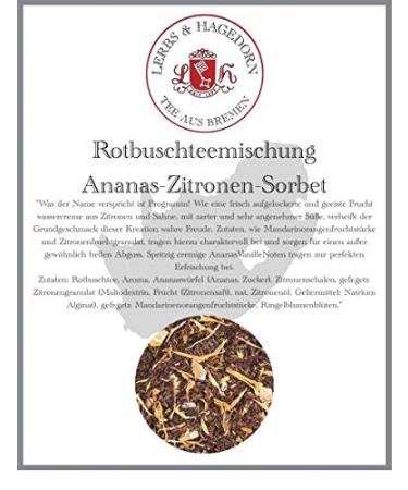 Lerbs & Hagedorn Red Tea Blend - Lemon Pineapple Sorbet 1kg Lemon Pineapple