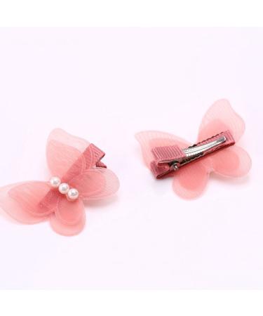 Frcolor Baby Girls Hair Clips - 8 Piece Toddler Bow & Pearl Butterfly Snap Barrettes for Kids - Buy Online on GoSupps.com