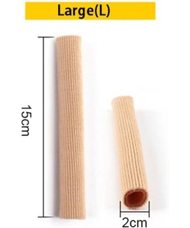 Ribbed Knit Gel Toe Protector 3 pcs - Pain Relief Sleeve for Ingrown Toes - Small Size - Buy Online on GoSupps.com