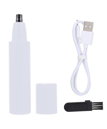 1pc Ear and Nose Hair Trimmer Nose Hair Razor Nose Hair Remover Personal Nose Hair Tool Nose Hair Cleaner Vibrissa Clipper Portable Nose Hair Trimmer Nose Shaver Nose Hair Cutter White