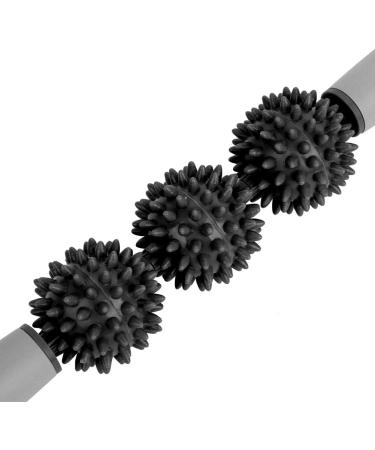 Amonida PVC + ABS Hedgehog Balls Muscle Roller - 194.5g Anti-Cellulite Gym Massage Roller for Feet & Body - Buy Online on GoSupps.com