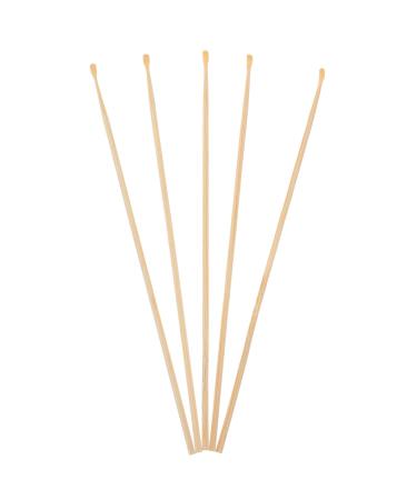 Healifty Ear Pick Bamboo Earwax Removal Spoon Tool 5pcs